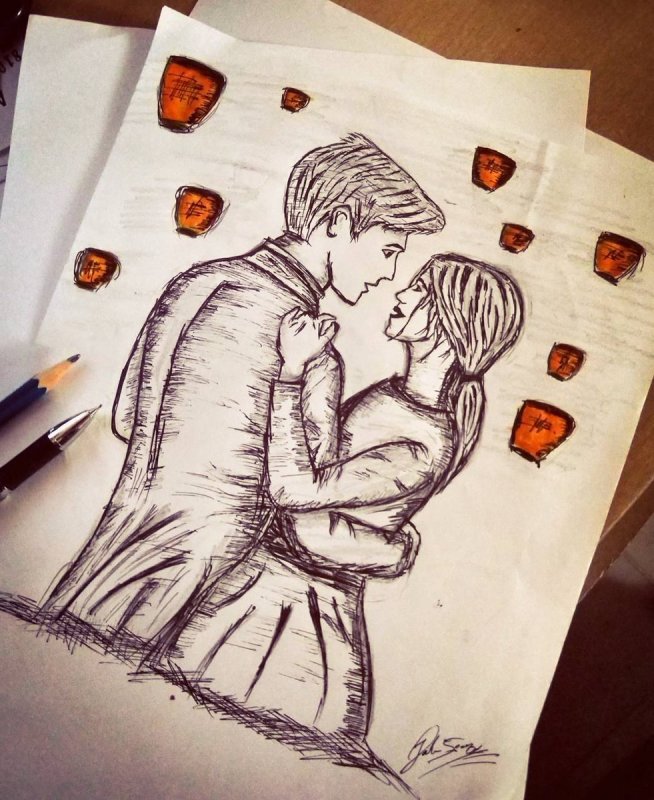 любовь к рисованию
