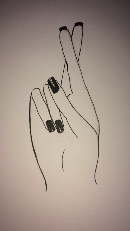 Фак рисунок карандашом