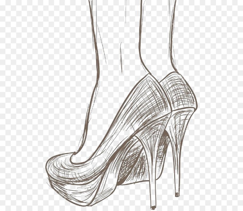 туфли скетч