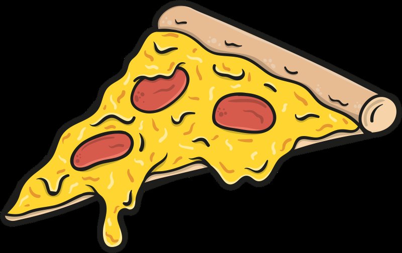 пицца рисунки