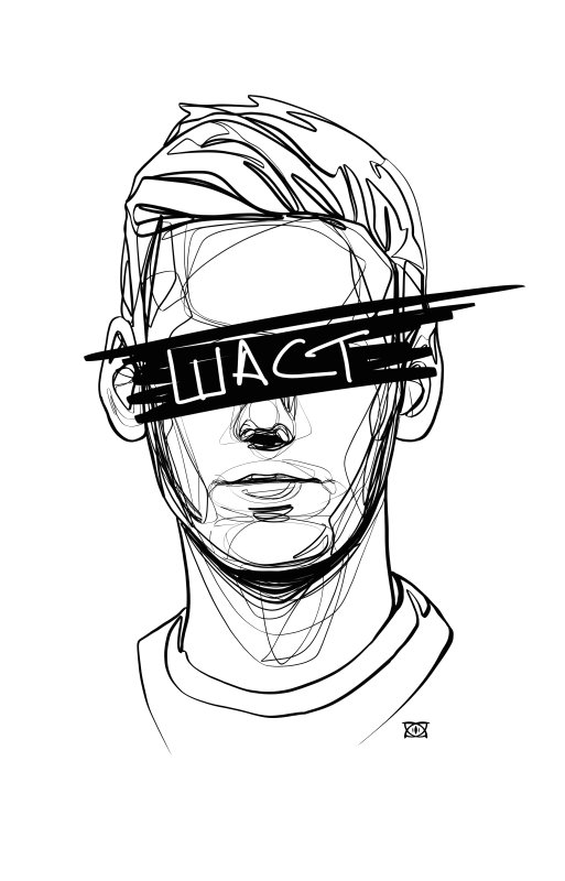 Антон Шастун нарисовать