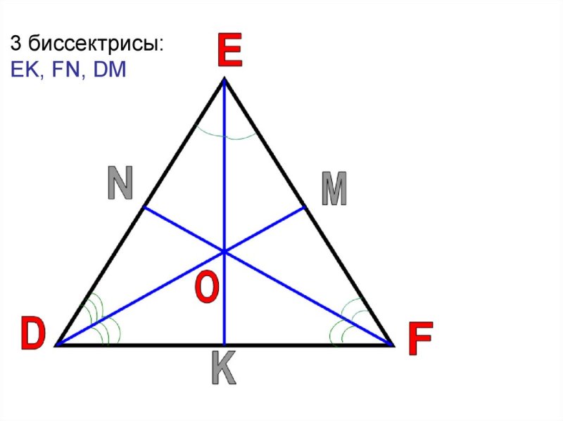 Биссектриса остроугольника