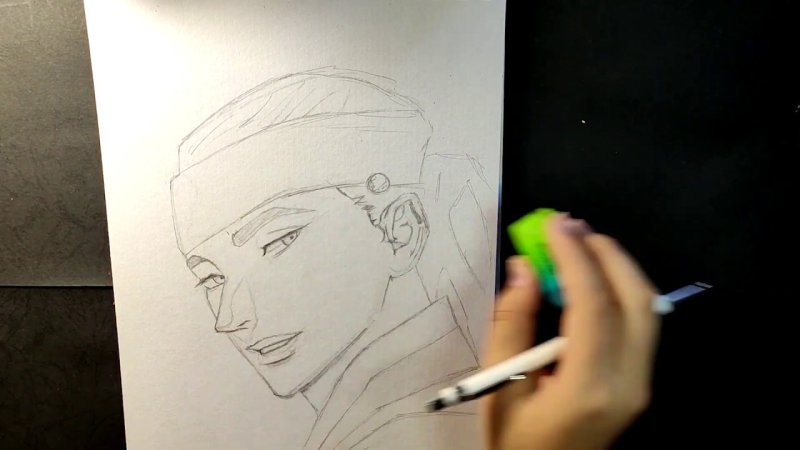 Рисунок сын Хо ночные этюды