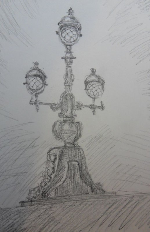 Фонарь раскраска