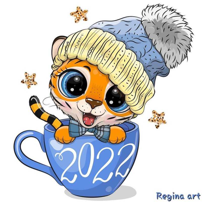 Новогодние мультяшки милые
