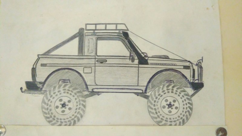 Нива рисунок