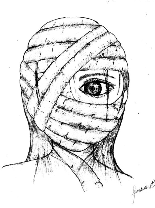 Рисуем мумию