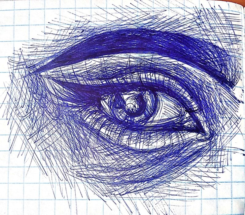 Рисунки ручкой