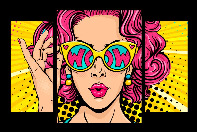 Картины в стиле поп арт
