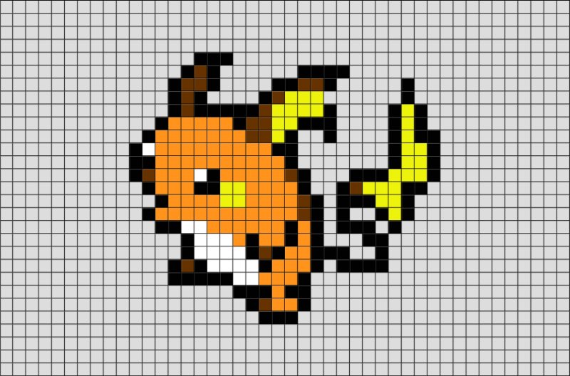 Рисунки из пикселей