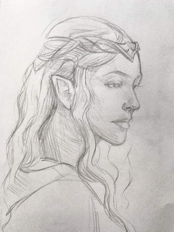 властелин колец рисунки