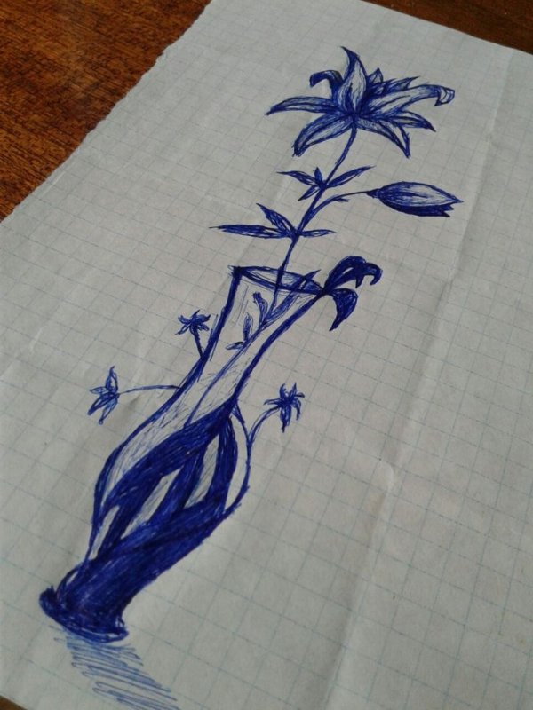 Красивые рисунки ручкой