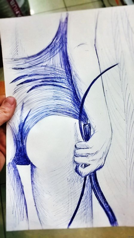 Рисунки ручкой