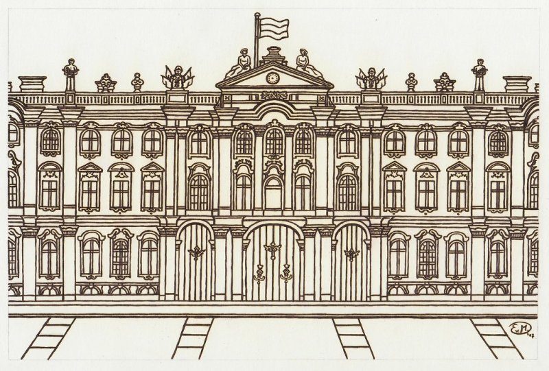Екатерининский дворец в Санкт-Петербурге