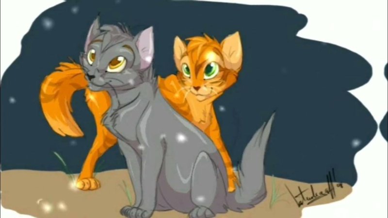 Коты Воители Огнезвёзд и Крутобок