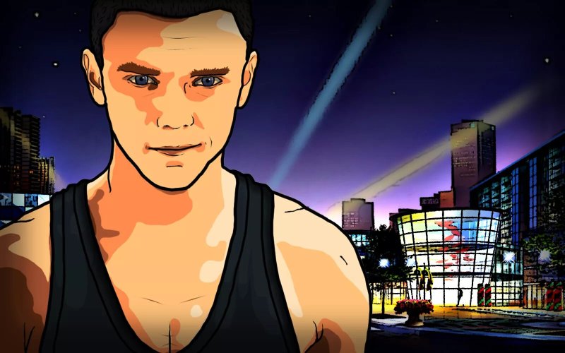 Портрет в стиле GTA