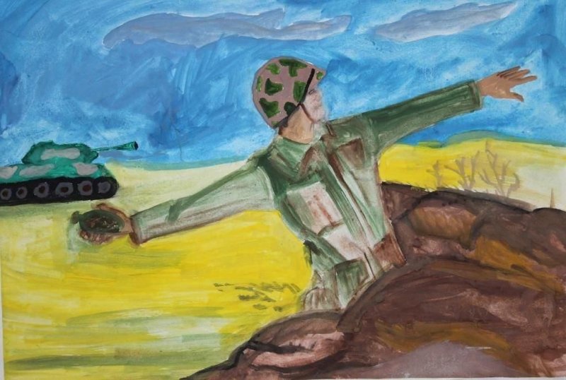 Рисунок на тему Отечество