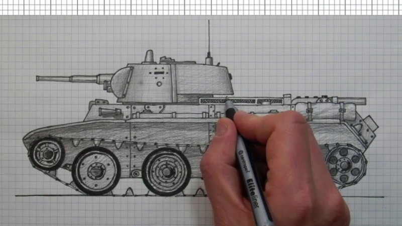 Танки рисунки