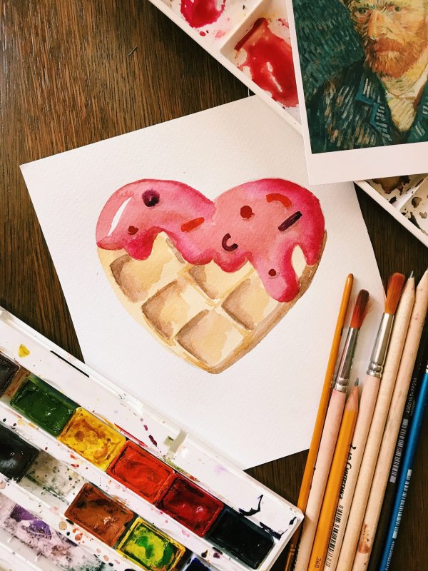 Идеи для рисования красками