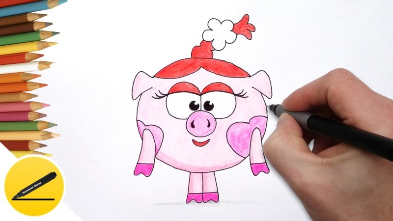 Смешарики рисунок