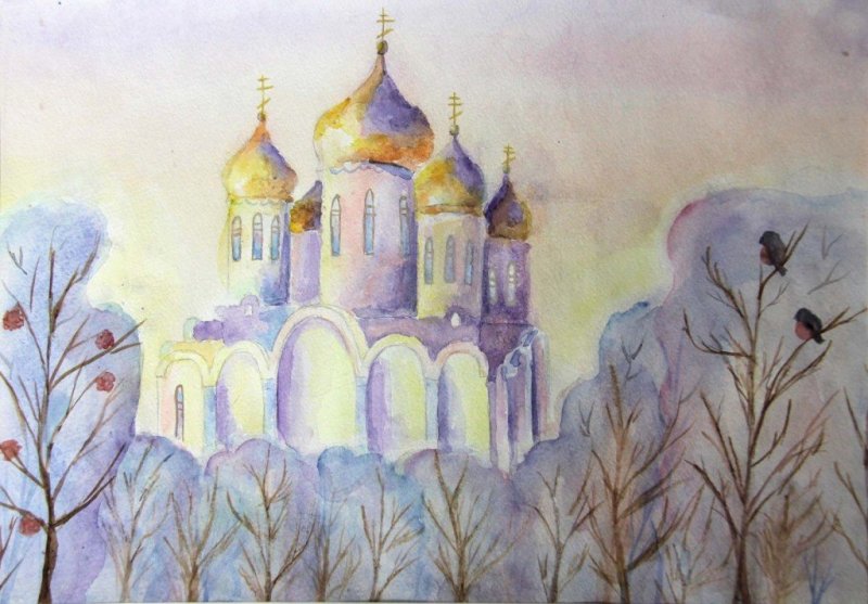 Красота Божьего мира рисунки