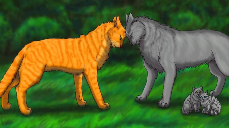 Коты Воители Огнезвёзд и Крутобок