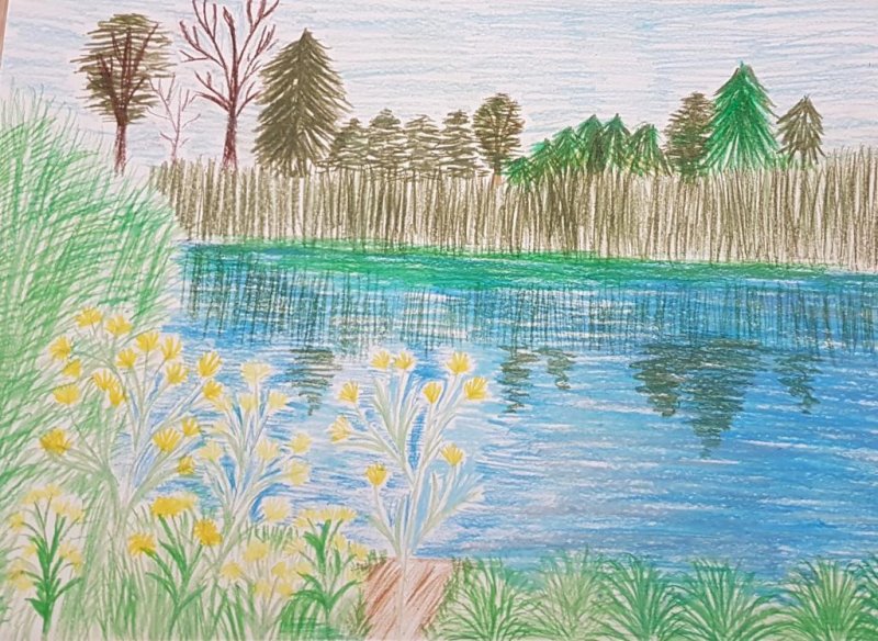Рисунок на тему природа Донского края