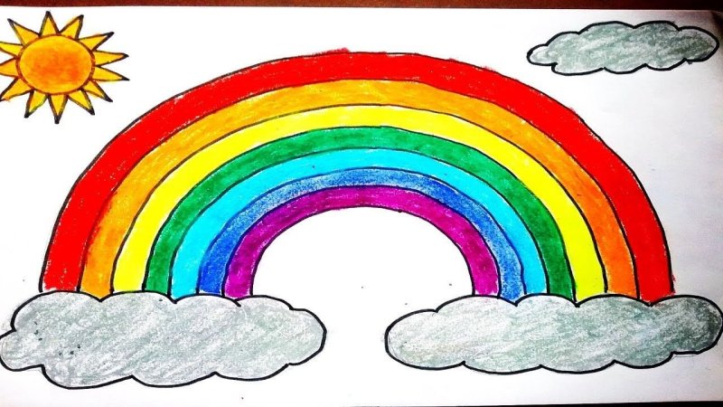 Рисование Радуга