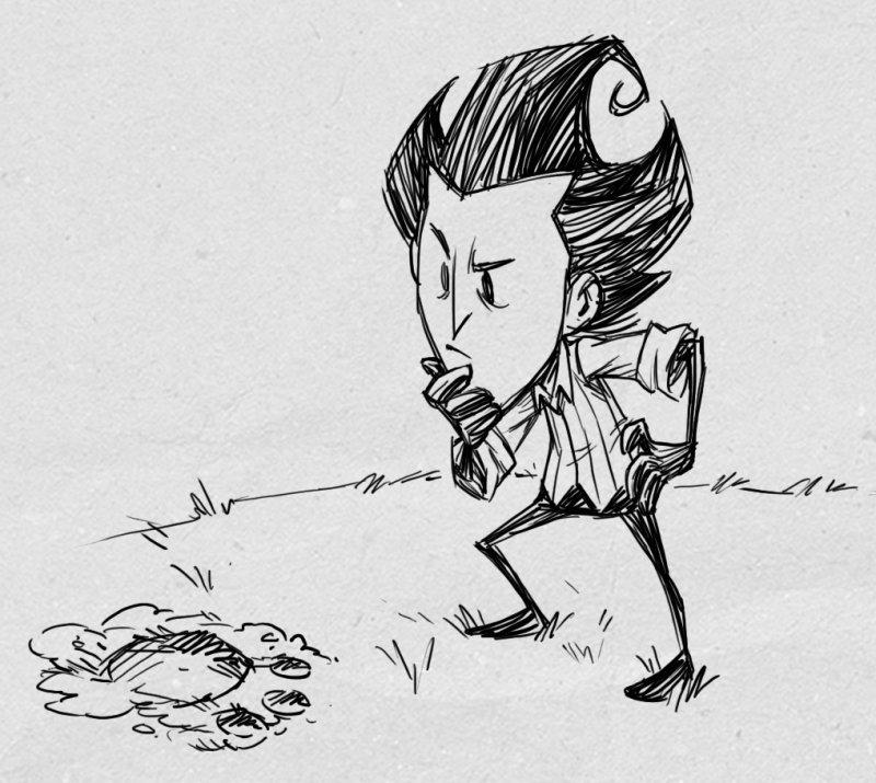 Персонажи don't Starve together Уилсон