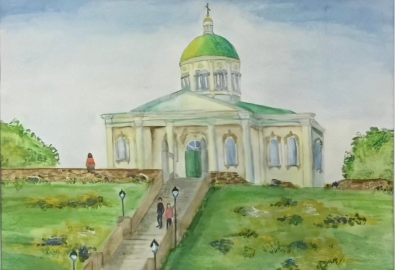 Рисунок на тему мой край Донской