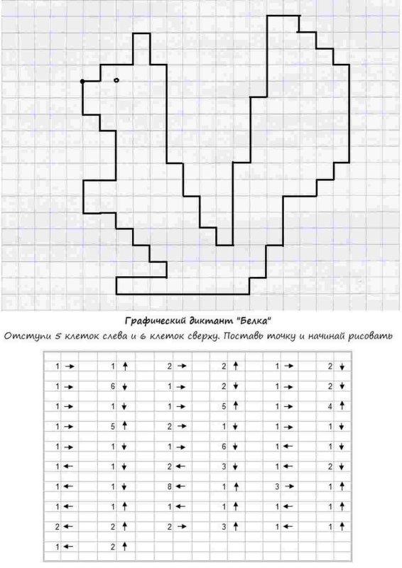 графические диктант