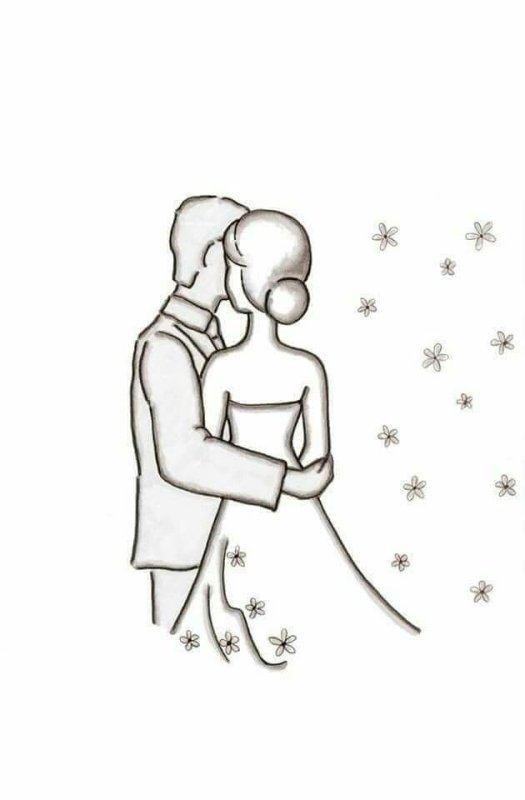 рисунки на свадьбу