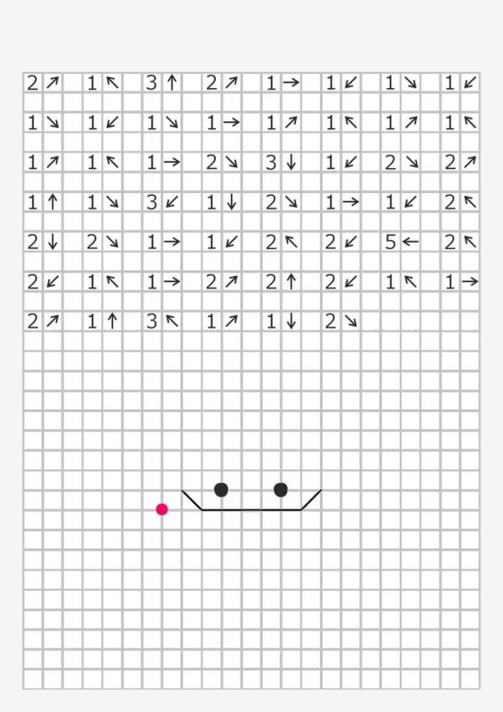Задания для дошкольников графический диктант