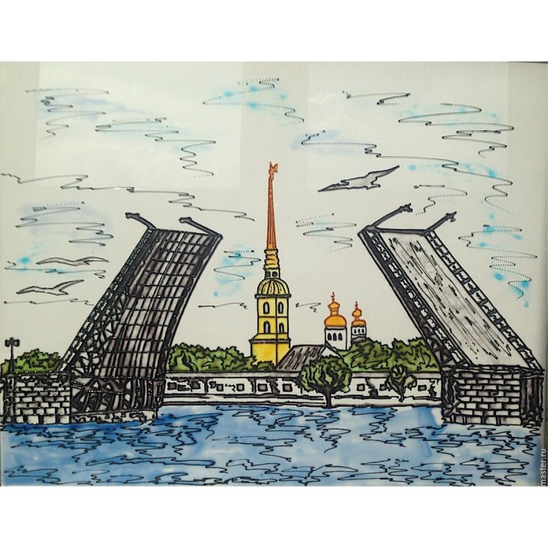 Детские рисунки Питера