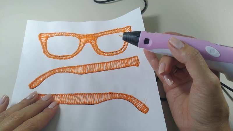 Рисунки три д ручкой для начинающих