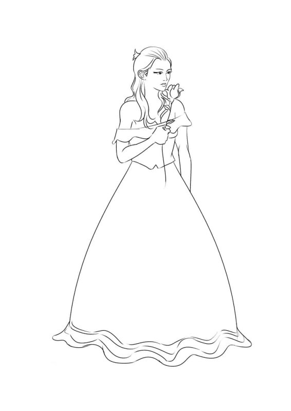 Джульетта рисунок легкий