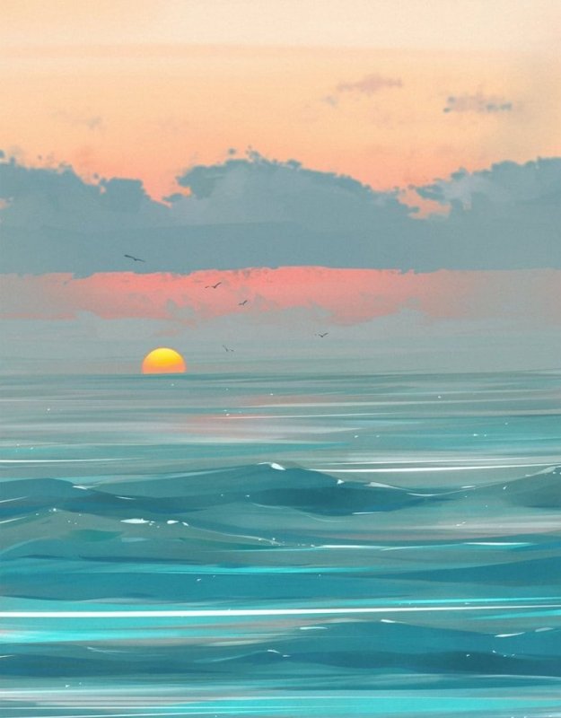 Море арт