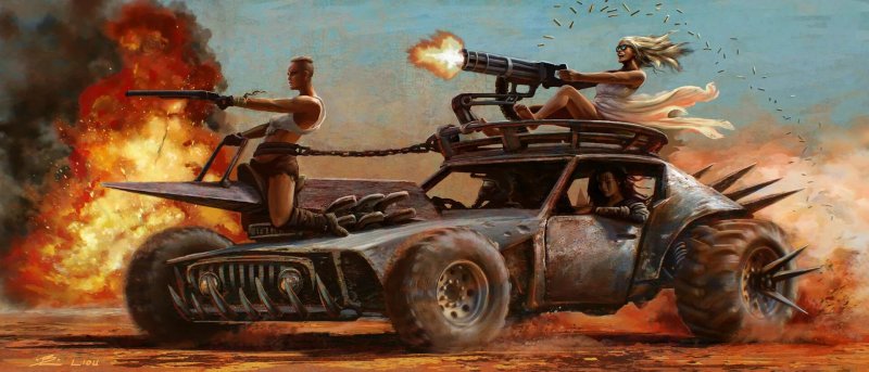 Mad Max Fury Road Concept Art