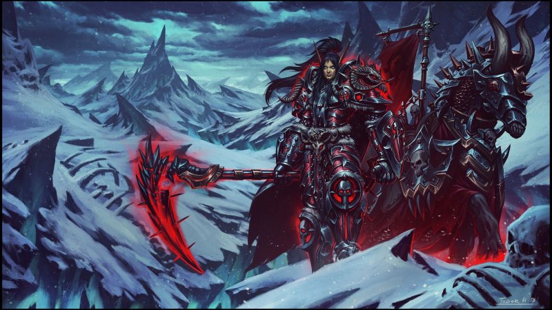 World of Warcraft рыцарь смерти