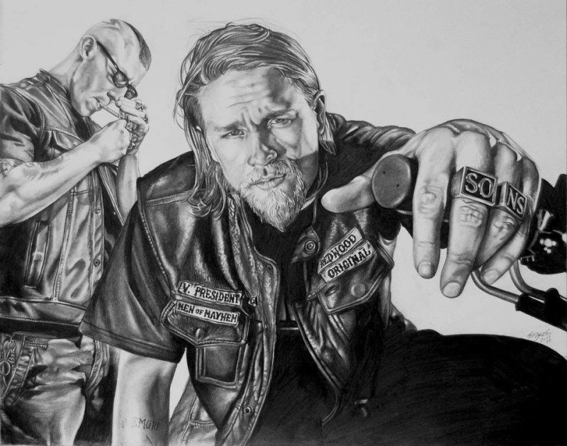 Джекс Теллер из sons of Anarchy