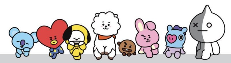 Персонажи БТС bt21 тата