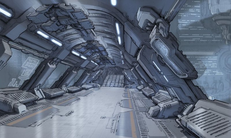 Sci Fi база концепт