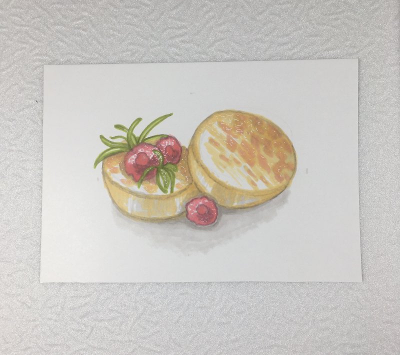 Сырники нарисованные