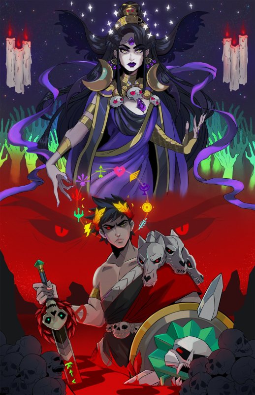 Hades Персефона и Загрей