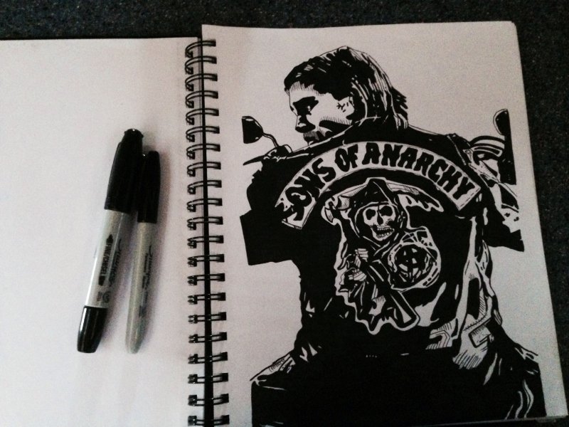 Sons of Anarchy эмблема