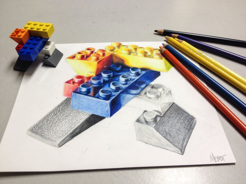LEGO карандаши