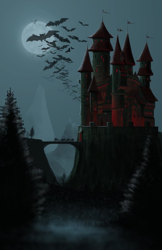 Замок графа Дракулы