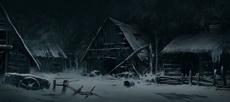 Деревня арт