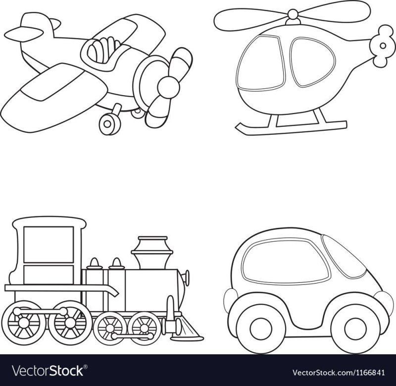 Транспорт рисунок