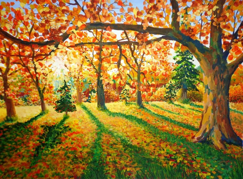 Рисунок осень